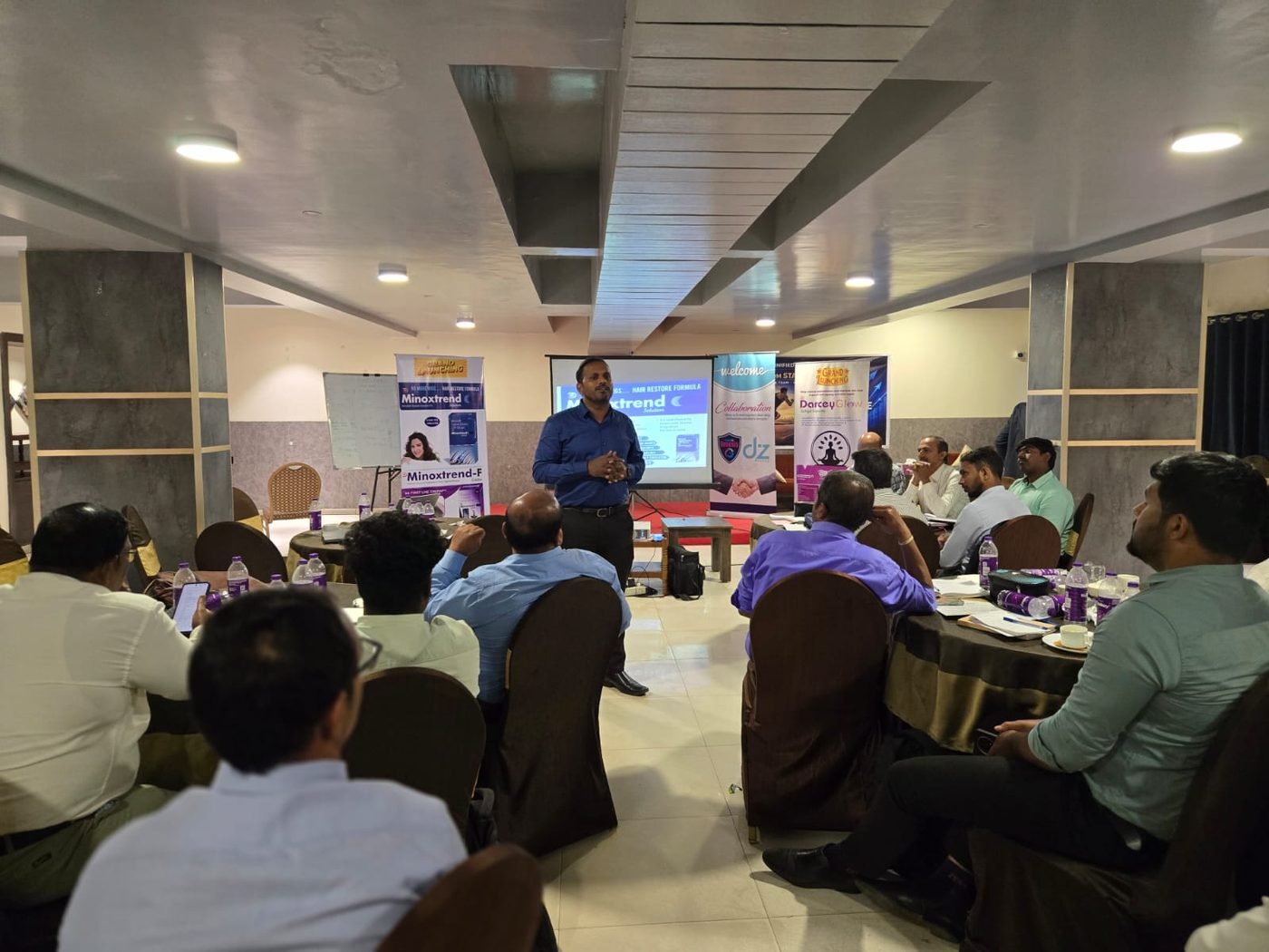 Guests and healthcare professionals attending an IBG Wellness session